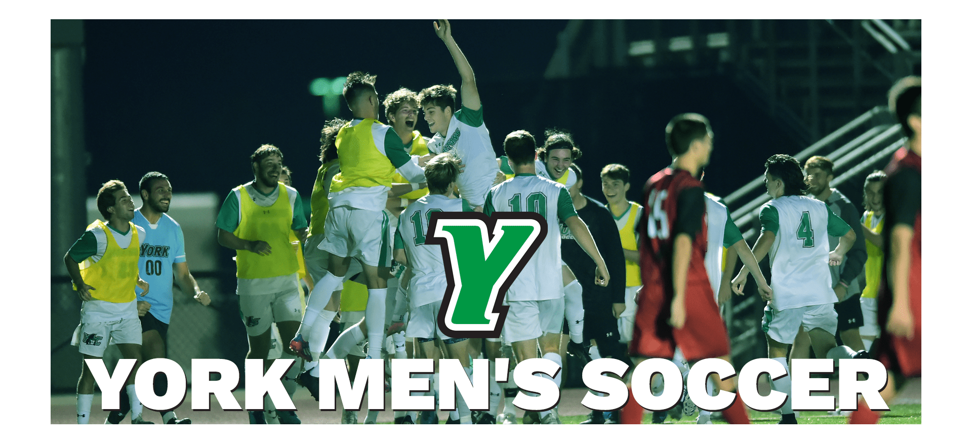 York Men's Soccer Slide 1